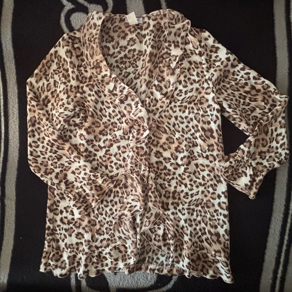 Blair Animal Print Top